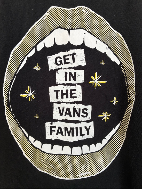 Vans Jackets & Blazers - Rare Vans Family Graphic Full Zip Hoodie Sweatshirt Medium Black